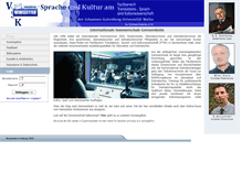 Tablet Screenshot of isg-uni-mainz.de